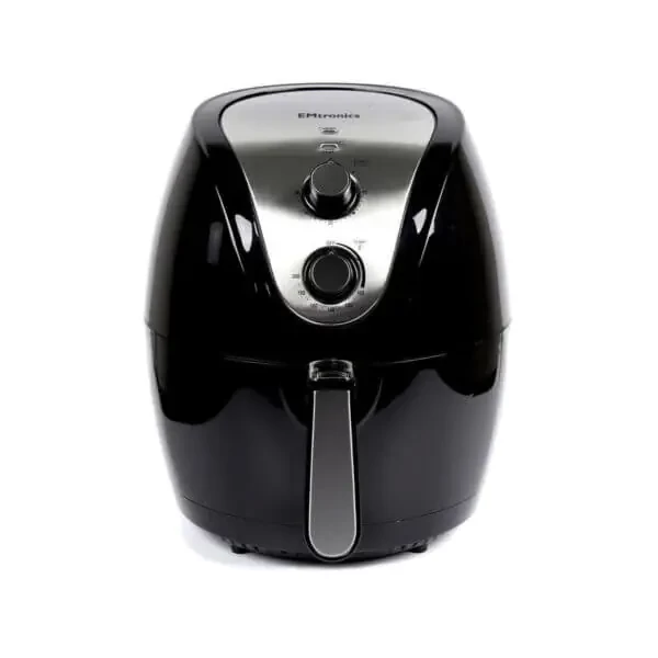 Enjoy healthier meals with the EMtronics 4.5L Air Fryer. Cook with up to 80% less fat and precise temperature control. Available now at Kings EasyBuy!