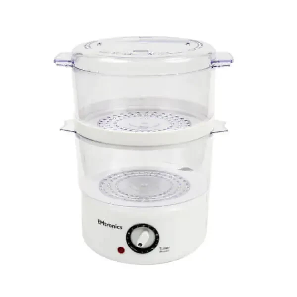 EMtronics 2 Tier Steamer