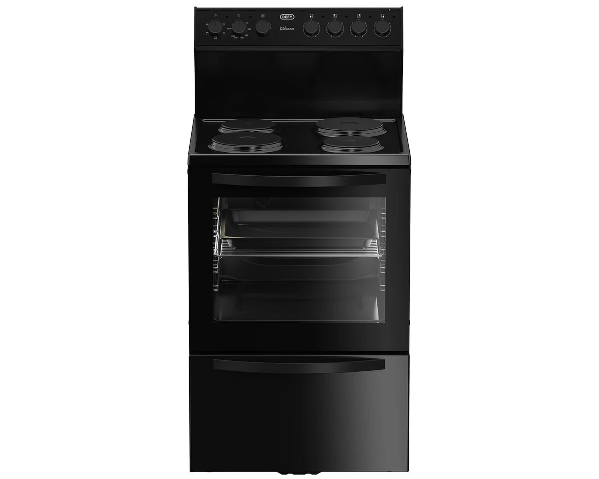 Defy DSS694 Kitchenaire Electric Stove - Black