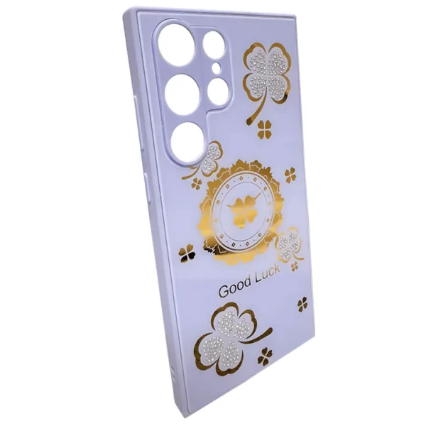 Samsung S23 Ultra Purple Good Luck Case – Ultra-Thin & Protective