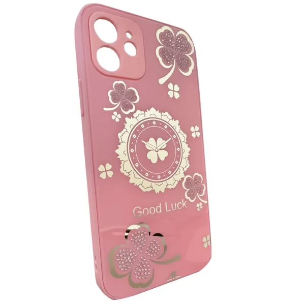 iPhone 12 Pink Good Luck Case – Ultra-Thin & Protective